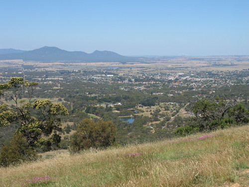 Ararat and Mt Langi Ghiran from One Tree Hill